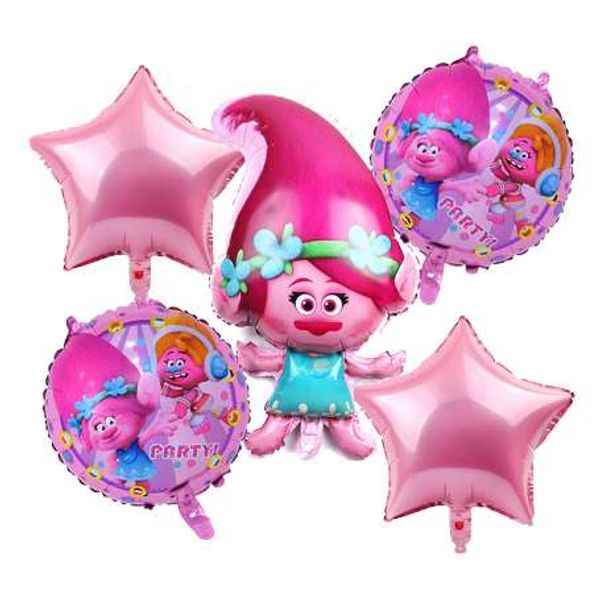 Trolls Balloons HOT 5pcs/lot Helium Foil Balloon Wedding Supplies Baby Shower Decoration Metallic Globos Birthday Party
Trolls Balloons HOT 5pcs/lot Helium Foil Balloon Wedding Supplies Baby Shower Decoration Metallic Globos Birthday Party