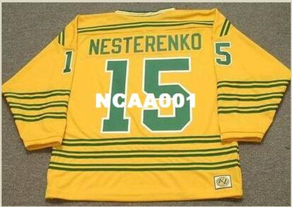 mens #15 eric nesterenko chicago cougars 1974 wha hockey jersey or custom any name or number retro jersey, Black;red
mens #15 eric nesterenko chicago cougars 1974 wha hockey jersey or custom any name or number retro jersey, Black;red