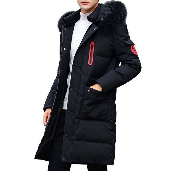 winter parkas jacket men brand clothing cotton thick long coat male quality casual fashion men's clothing 2018 new arrival, Black
winter parkas jacket men brand clothing cotton thick long coat male quality casual fashion men's clothing 2018 new arrival, Black