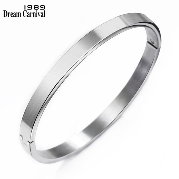dreamcarnival 1989 classic choices fashionable stainless steel bracelets bangles for women brazalete mujer 3004, Black
dreamcarnival 1989 classic choices fashionable stainless steel bracelets bangles for women brazalete mujer 3004, Black