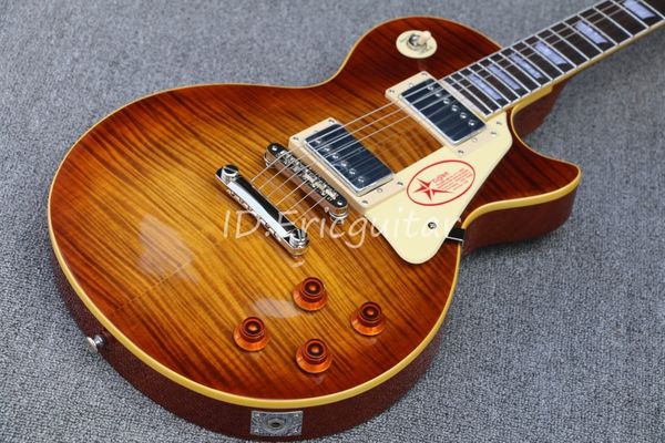 classic custom 1959 standard r9 vos tiger flame electric guitar,solid mahognay standard guitarra,ing
classic custom 1959 standard r9 vos tiger flame electric guitar,solid mahognay standard guitarra,ing