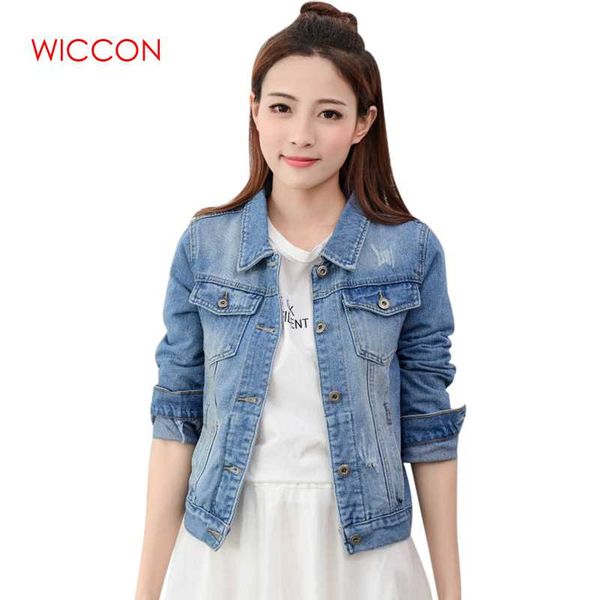 brand spirng autumn new denim jacket for women fashion casual vintage jeans clothes jacket women patchwork single breasted coat, Black;brown
brand spirng autumn new denim jacket for women fashion casual vintage jeans clothes jacket women patchwork single breasted coat, Black;brown