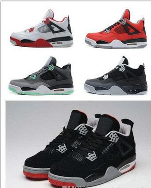 2018 4 4s Basketball Shoes men 4s Pure Money Royalty White Cement Premium Black Bred Fire Red mens Sports Sneakers size 8-13 xz94
2018 4 4s Basketball Shoes men 4s Pure Money Royalty White Cement Premium Black Bred Fire Red mens Sports Sneakers size 8-13 xz94