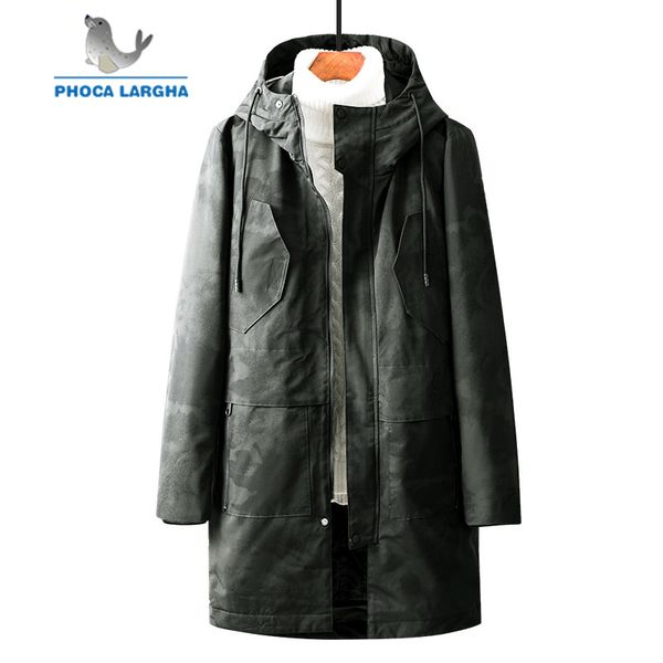 2018 new winter men parka jacket long coat male thick cotton-padded jacket parka coat male casual camouflage coats, Black
2018 new winter men parka jacket long coat male thick cotton-padded jacket parka coat male casual camouflage coats, Black