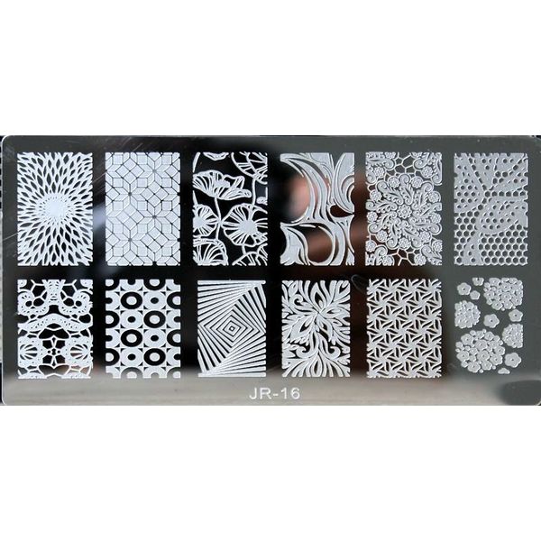 1pc 6*12cm jr-series nail art image printing plate pumkin owl bird design nail stamping plates art polish templates #16, White
1pc 6*12cm jr-series nail art image printing plate pumkin owl bird design nail stamping plates art polish templates #16, White