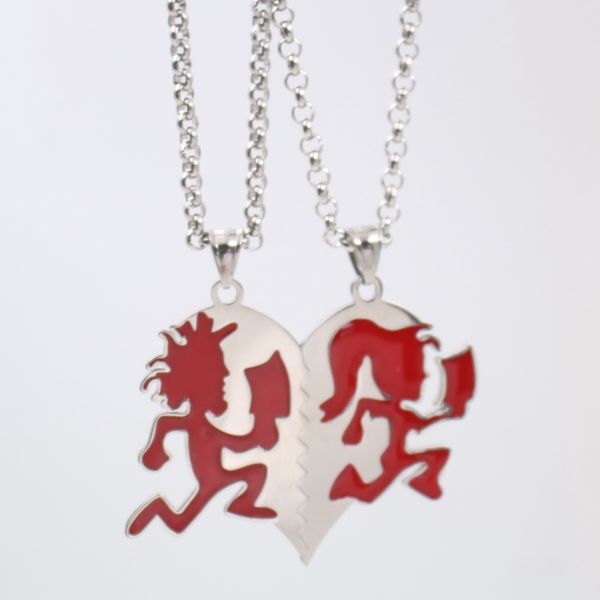 gnayy new design jewelry rock red stainless steel icp heart hatchet man women pendant necklace rolo chain 24'', Silver
gnayy new design jewelry rock red stainless steel icp heart hatchet man women pendant necklace rolo chain 24'', Silver