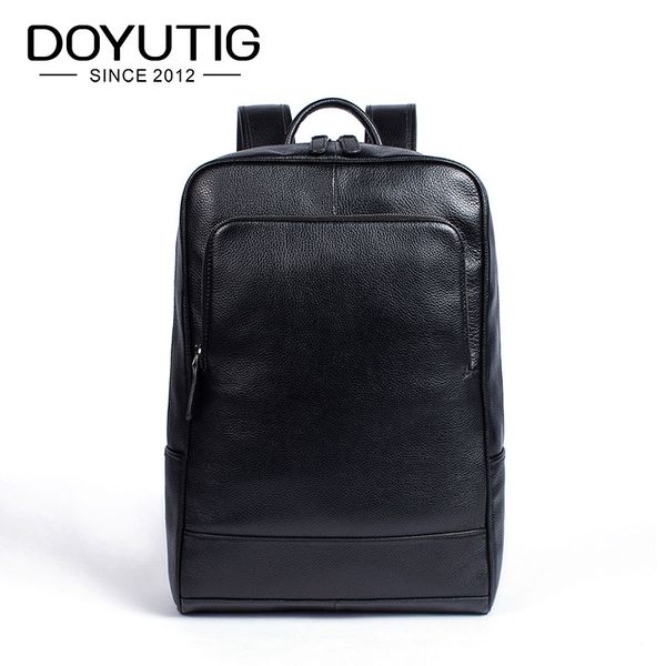 doyutig business style genuine leather backpacks high capacity cow leather black color design computer knapsacks h078
doyutig business style genuine leather backpacks high capacity cow leather black color design computer knapsacks h078