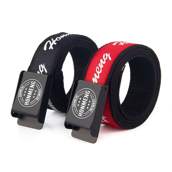 new men's fashion belt canvas woven belt outdoor leisure youth wild, Black;brown
new men's fashion belt canvas woven belt outdoor leisure youth wild, Black;brown