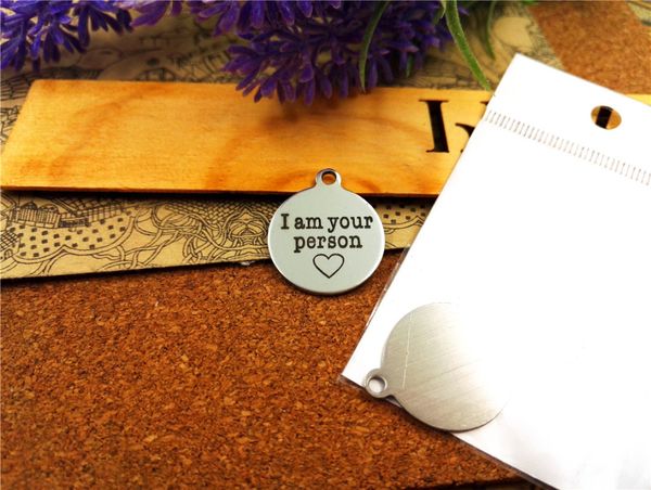 40pcs--"i am your person"stainless steel charms more style for choosing diy charms pendants for necklace, Bronze;silver
40pcs--"i am your person"stainless steel charms more style for choosing diy charms pendants for necklace, Bronze;silver