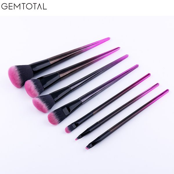 professional 7pcs/set diamond makeup brush kit beauty tools flame brush eye shadow brush purple and black gradient set
professional 7pcs/set diamond makeup brush kit beauty tools flame brush eye shadow brush purple and black gradient set
