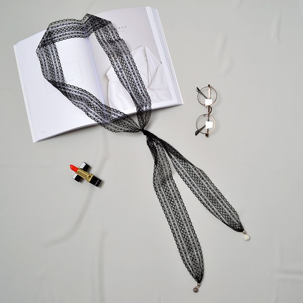 women lace tie scarf necktie scarves neckcloth ribbon elegant hair band bow tie woman cravat long hijab scarf 5*180 cm, Blue;gray
women lace tie scarf necktie scarves neckcloth ribbon elegant hair band bow tie woman cravat long hijab scarf 5*180 cm, Blue;gray
