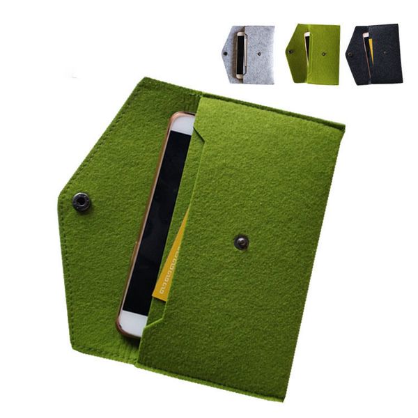 soft felt case for 5.5 inch phone cases cover wallet money phone bag pouch with credit card slot change storage bags 
soft felt case for 5.5 inch phone cases cover wallet money phone bag pouch with credit card slot change storage bags