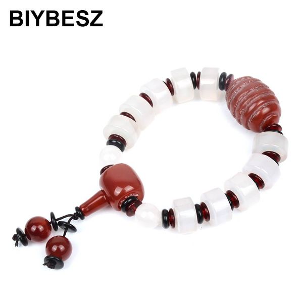 tibetan men wrist gifts white stone charm men's bracelet natural stones bracelet homme elastic round bead jewelry dzi, Black
tibetan men wrist gifts white stone charm men's bracelet natural stones bracelet homme elastic round bead jewelry dzi, Black