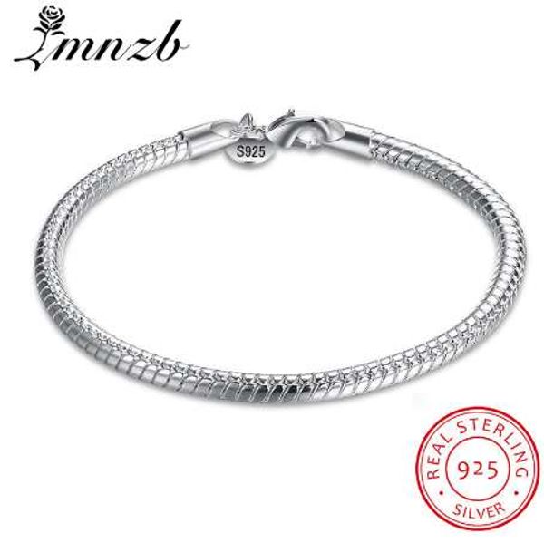 lmnzb 100% original 925 sterling silver charm bracelet fashion wedding jewelry smooth snake bracelets for women gift hb001, Golden;silver
lmnzb 100% original 925 sterling silver charm bracelet fashion wedding jewelry smooth snake bracelets for women gift hb001, Golden;silver