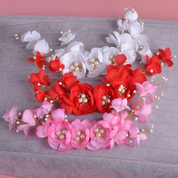 bridal wedding jewelry korean style beauty bridal head flower wedding dress hair accessories, Golden;white
bridal wedding jewelry korean style beauty bridal head flower wedding dress hair accessories, Golden;white