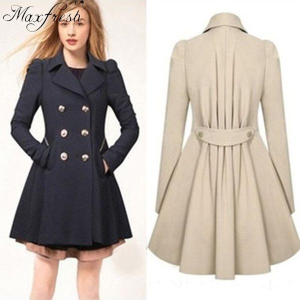 maxfresh winter large size s-2xl women's wool coat 2018 autumn fashion double-breasted slim female coat, Black
maxfresh winter large size s-2xl women's wool coat 2018 autumn fashion double-breasted slim female coat, Black