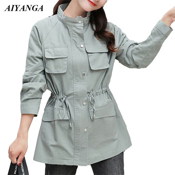 new women autumn trench short style outerwear long sleeve female casual slim fashion coat zipper lace up, Tan;black
new women autumn trench short style outerwear long sleeve female casual slim fashion coat zipper lace up, Tan;black