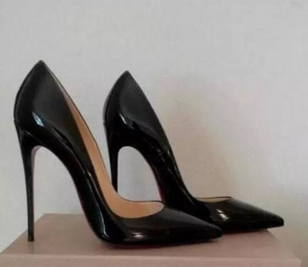 {original box}classic women brand red bottom high heels patent leather pointy toe dress shoes luxury shallow mouth red sole wedding shoes, Black
{original box}classic women brand red bottom high heels patent leather pointy toe dress shoes luxury shallow mouth red sole wedding shoes, Black
