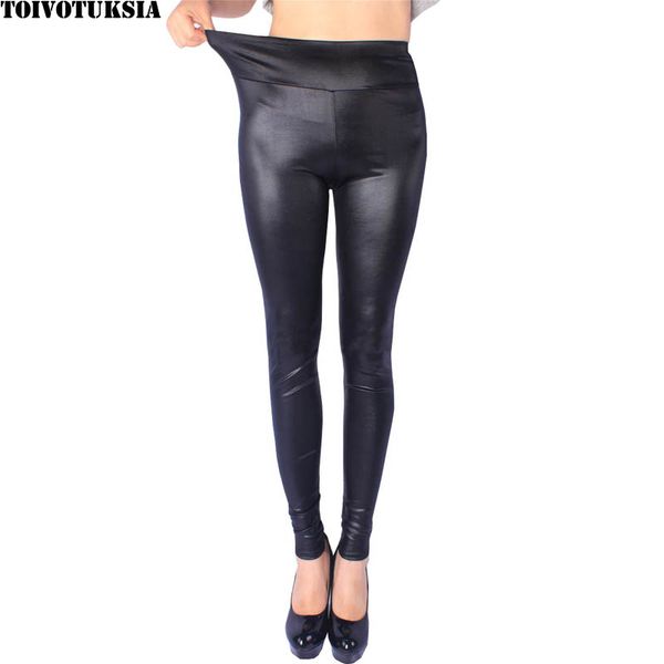 toivotuksia women fashion thin black pu leather leggings pants for female plus size 4xl stretch slim skinny legging
toivotuksia women fashion thin black pu leather leggings pants for female plus size 4xl stretch slim skinny legging