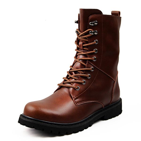 new fashion combat men winter footwear martin military desert boots men's leather ankle boots men snow boots big size, Black
new fashion combat men winter footwear martin military desert boots men's leather ankle boots men snow boots big size, Black