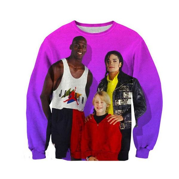 новое прибытие мода мужчины / женщины майкл джексон смешные 3d printedsweatshirt стиль мода повседневная толстовка b245, Black
новое прибытие мода мужчины / женщины майкл джексон смешные 3d printedsweatshirt стиль мода повседневная толстовка b245, Black