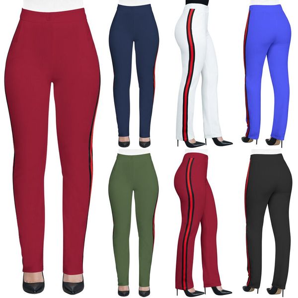 multi-color side slit vertical straight trousers women's leggings casual women's long pants running sport pants fitness trouser, Black
multi-color side slit vertical straight trousers women's leggings casual women's long pants running sport pants fitness trouser, Black