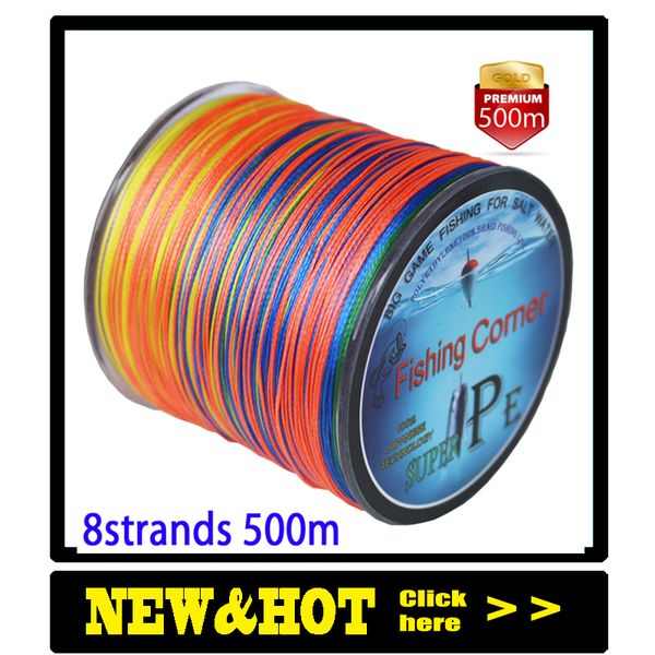 dropshipping braided fishing line 8 strands 500m multicolor super power multifilament pe braid line 10lb 20lb 30lb 40lb 100lb
dropshipping braided fishing line 8 strands 500m multicolor super power multifilament pe braid line 10lb 20lb 30lb 40lb 100lb