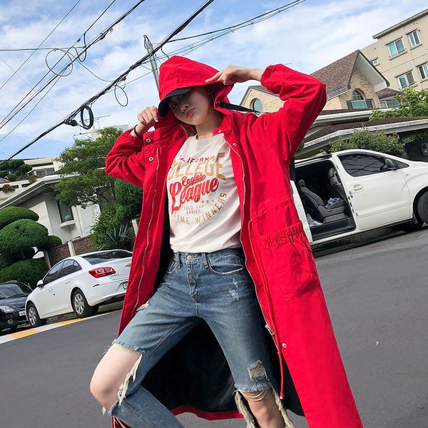 fasion loose office lady women trench coat spring 2018 hoodie full sleeve long european windbreaker hooded ladies overcoat, Tan;black
fasion loose office lady women trench coat spring 2018 hoodie full sleeve long european windbreaker hooded ladies overcoat, Tan;black
