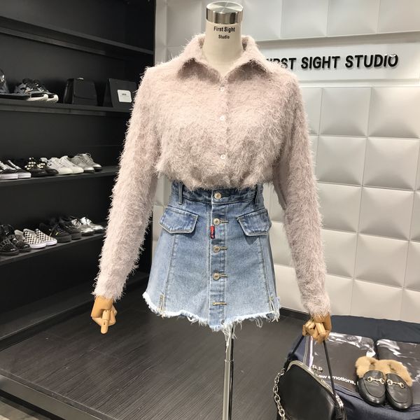 fuzzy fur style blouse office lady slimming long sleeve shirt women chemise femme chemisier camicia donna blusa mujer camisa, White
fuzzy fur style blouse office lady slimming long sleeve shirt women chemise femme chemisier camicia donna blusa mujer camisa, White