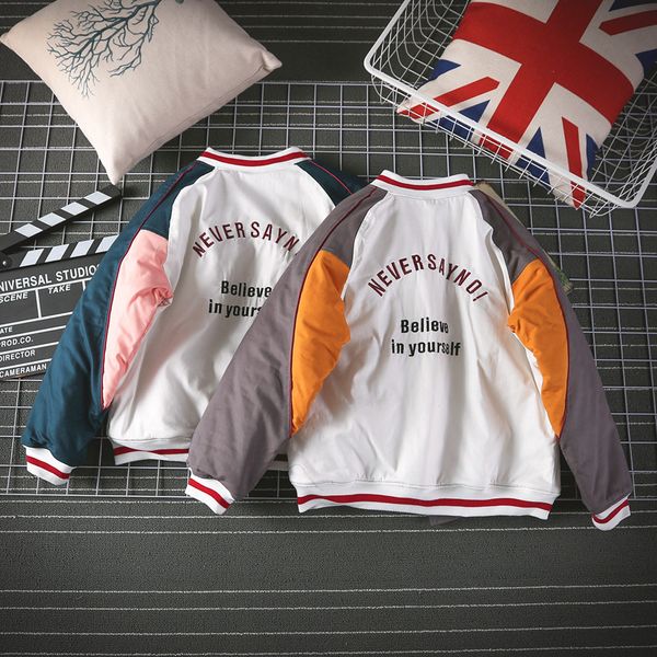 ulzzang bf style bomber jackets men women winter warm thick coats baseball jacket, Black;brown
ulzzang bf style bomber jackets men women winter warm thick coats baseball jacket, Black;brown