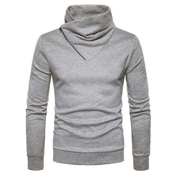 men's zipper decor turtleneck solid sweaters slim fit pullover mans clothes 2018 long sleeve sweaters for male, White;black
men's zipper decor turtleneck solid sweaters slim fit pullover mans clothes 2018 long sleeve sweaters for male, White;black