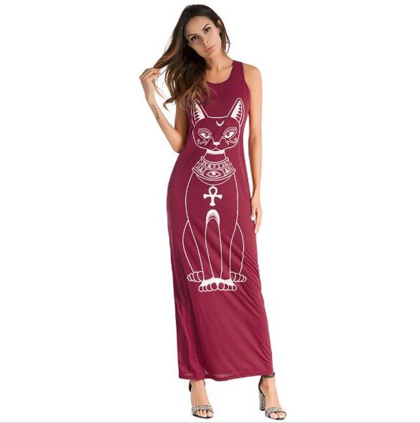 2018 весна и лето европа и соединенные штаты америки марка женщин мультфильм кошка ремень платье сексуальная длинная юбка повседневные плать, Black;gray
2018 весна и лето европа и соединенные штаты америки марка женщин мультфильм кошка ремень платье сексуальная длинная юбка повседневные плать, Black;gray