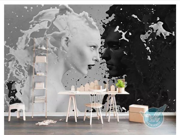 custom 3d p wall murals wallpaper european creative inkjet black and white couple on the background wall wallpaper for walls 3d
custom 3d p wall murals wallpaper european creative inkjet black and white couple on the background wall wallpaper for walls 3d