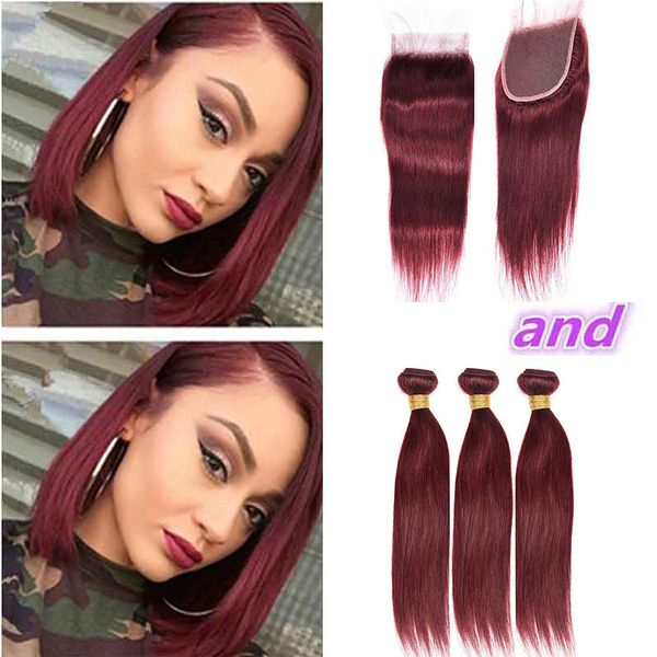brazilian burgundy 99j straight virgin hair bundles with closure colored human hair weave with lace closure 4pcs lot brazilian hair vendors, Black;brown
brazilian burgundy 99j straight virgin hair bundles with closure colored human hair weave with lace closure 4pcs lot brazilian hair vendors, Black;brown