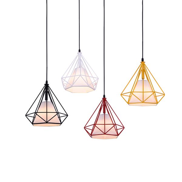 Modern brief diamond pendant lights colorful macaron hanging light metal Lampstand droplight for kids room bedroom restaurant pendant lamps
Modern brief diamond pendant lights colorful macaron hanging light metal Lampstand droplight for kids room bedroom restaurant pendant lamps