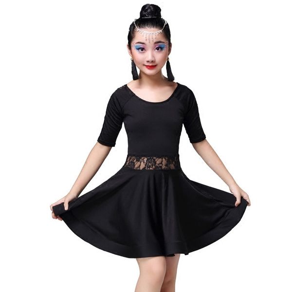 kid girls ballroom costume skirt for girls salsa cha cha tango rumba samba lace black latin dance costumes children long sleeve, Black;red
kid girls ballroom costume skirt for girls salsa cha cha tango rumba samba lace black latin dance costumes children long sleeve, Black;red