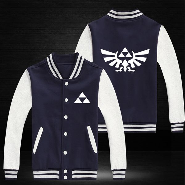 usa size new fashion brand clothing baseball jacket the legend of zelda men varsity jackets casual jacket full cotton fast ship, Black;brown
usa size new fashion brand clothing baseball jacket the legend of zelda men varsity jackets casual jacket full cotton fast ship, Black;brown