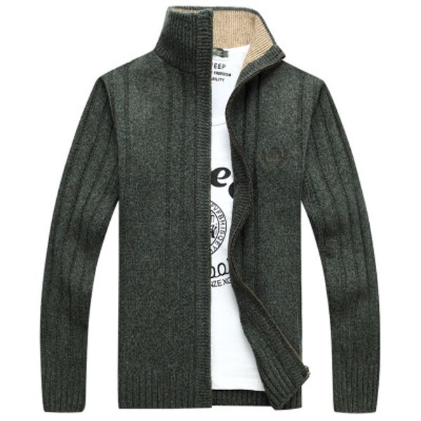 cool sweater men autumn winter wool thick male cardigan fashion clothing outwear knitting sweter solid color home -3xl ing, White;black
cool sweater men autumn winter wool thick male cardigan fashion clothing outwear knitting sweter solid color home -3xl ing, White;black