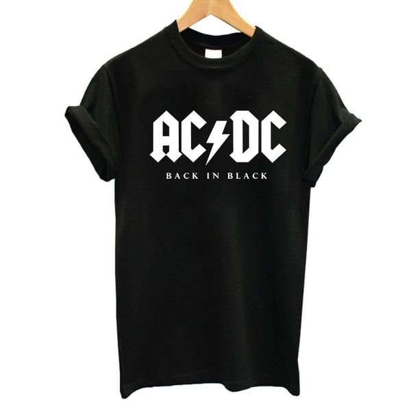 2017 fashion harajuku acdc print t-shirt women tshirt tracksuit brand punk rock black t shirt for lady, White
2017 fashion harajuku acdc print t-shirt women tshirt tracksuit brand punk rock black t shirt for lady, White