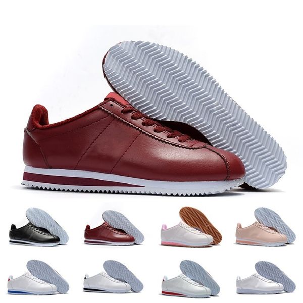 Classic Cortez Basic Leather Casual Shoes Cheap Fashion Men Women Black White Red Golden Skateboarding Sneakers Size 36-44
Classic Cortez Basic Leather Casual Shoes Cheap Fashion Men Women Black White Red Golden Skateboarding Sneakers Size 36-44