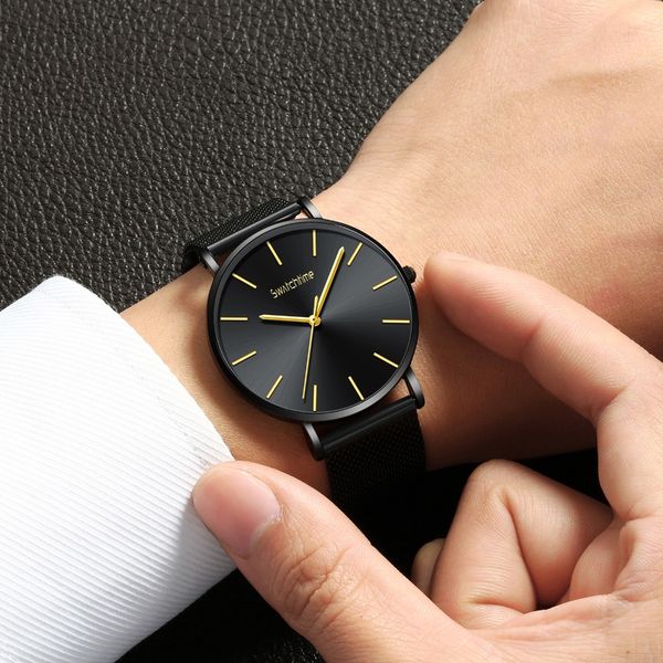 drop ship swatchtime relogio japan movement casual minimalist watch fashion quartz wristwatch, Slivery;brown
drop ship swatchtime relogio japan movement casual minimalist watch fashion quartz wristwatch, Slivery;brown