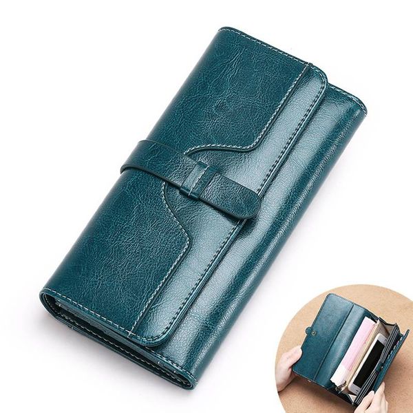 loeil leather wallet female long zipper ladies wallet leather europe and the united states tide large capacity clutch bag, Red;black
loeil leather wallet female long zipper ladies wallet leather europe and the united states tide large capacity clutch bag, Red;black