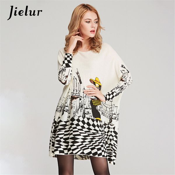 autumn new cute cartoon print sweater for women casual loose batwing sleeve lady long sweaters pullover fashion women's clothing, White;black
autumn new cute cartoon print sweater for women casual loose batwing sleeve lady long sweaters pullover fashion women's clothing, White;black