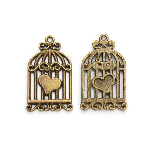 20pcs/lot antique bronze metal bird cage charm pendant fits for bracelets & necklaces diy jewelry making accessories f78, Bronze;silver
20pcs/lot antique bronze metal bird cage charm pendant fits for bracelets & necklaces diy jewelry making accessories f78, Bronze;silver