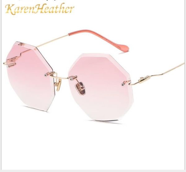 new frameless sunglasses, trimming frames, polygons, sunglasses, retro marine, female sunglasses, White;black
new frameless sunglasses, trimming frames, polygons, sunglasses, retro marine, female sunglasses, White;black