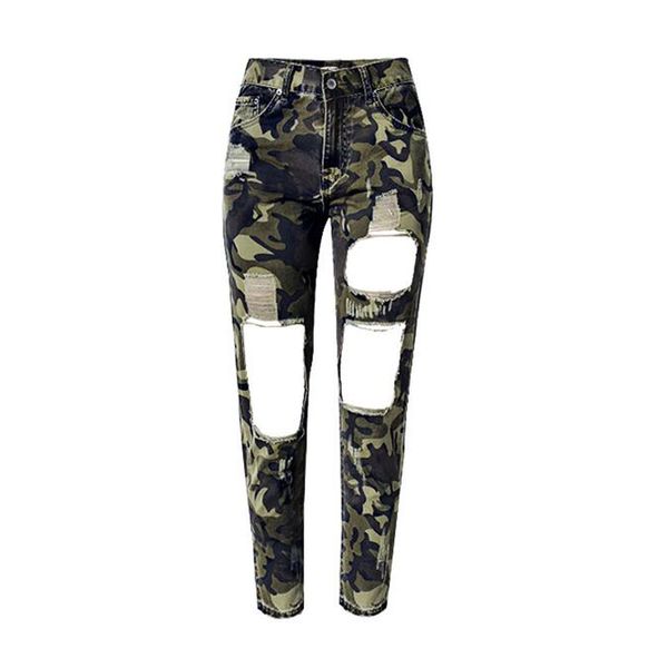 women hole denim jeans fashion high waist ankle-length calca jeans casual ripped denim pencil pant camouflage green, Blue
women hole denim jeans fashion high waist ankle-length calca jeans casual ripped denim pencil pant camouflage green, Blue