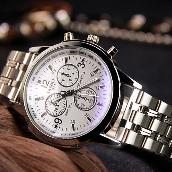 yazole quartz watch men famous 2016 wristwatch male clock wrist watch business quartz-watch relogio masculino, Slivery;brown
yazole quartz watch men famous 2016 wristwatch male clock wrist watch business quartz-watch relogio masculino, Slivery;brown