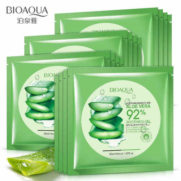 BIOAQUA Натуральный гель с алоэ вера Маска для лица Увлажняющее масло для контроля и сокращения пор Маска для лица Завернутая маска Косметический уход за кожей
BIOAQUA Натуральный гель с алоэ вера Маска для лица Увлажняющее масло для контроля и сокращения пор Маска для лица Завернутая маска Косметический уход за кожей