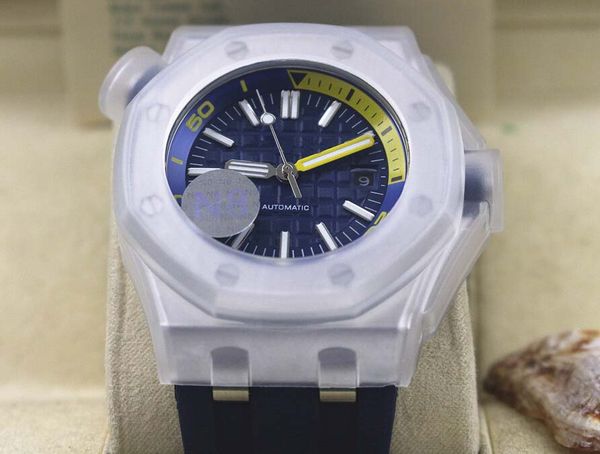 n8 последняя версия luxury automatic mechanical 42 mm синий циферблат из нержавеющей стали мужские часы часы каучуковый ремешок, Slivery;brown
n8 последняя версия luxury automatic mechanical 42 mm синий циферблат из нержавеющей стали мужские часы часы каучуковый ремешок, Slivery;brown