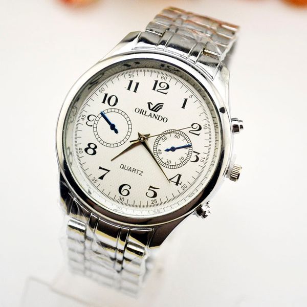 three eyes, six needles, men's quartz watches, students' steel bands, men's watches, business casual electronic steel s, Slivery;brown
three eyes, six needles, men's quartz watches, students' steel bands, men's watches, business casual electronic steel s, Slivery;brown
